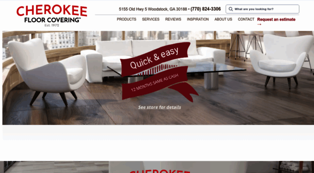 cherokeefloorcovering.com