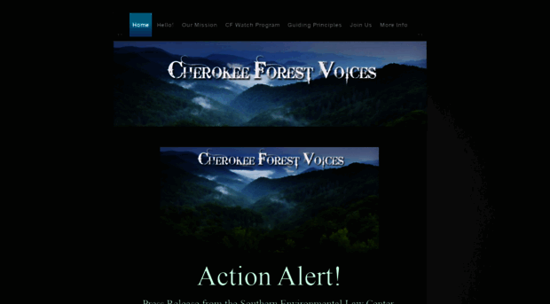 cherokeeforestvoices.org