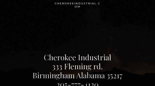 cherokeeindustrial.com