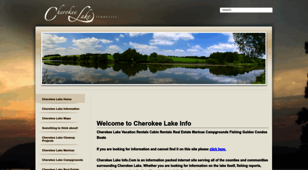 cherokeelakeinfo.com