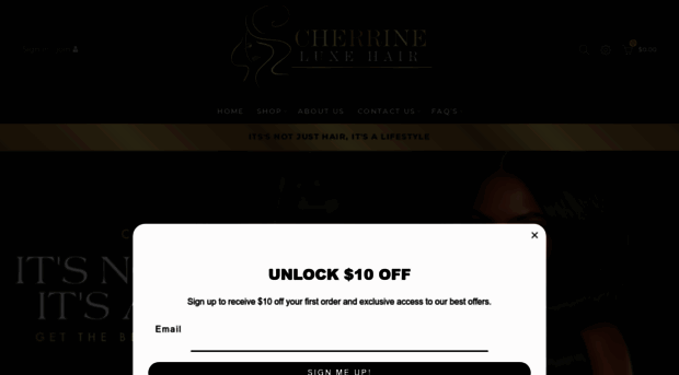 cherrineluxehair.com