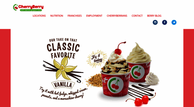 cherryberryyogurtbar.com