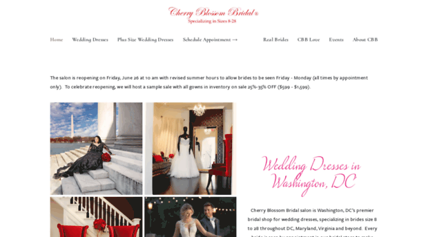 cherryblossombridal.com