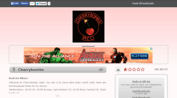 cherrybombs.caster.fm