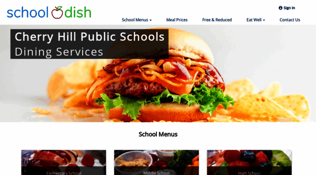 cherryhill.schooldish.com