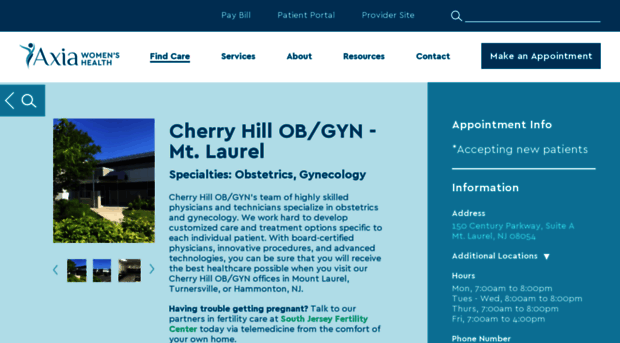 cherryhillobgyn.com