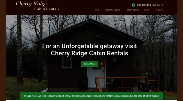 cherryridgecabins.com