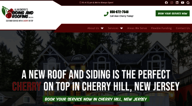 cherryswindowsidingroofing.com