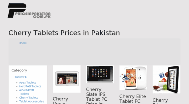 cherrytablets.priceinpakistan.com.pk