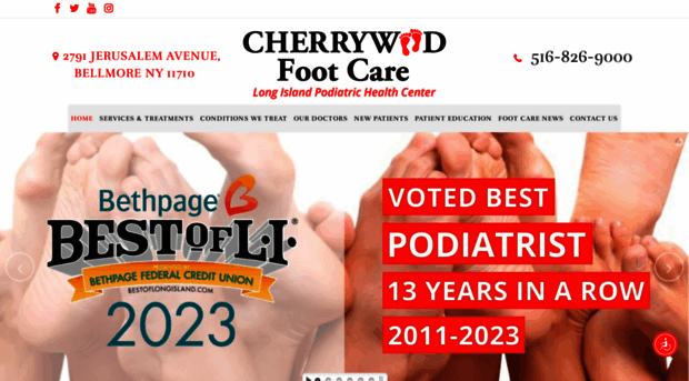 cherrywoodfootcare.com