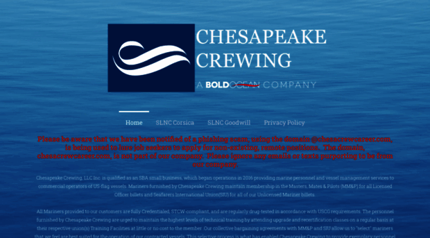 chesacrew.com