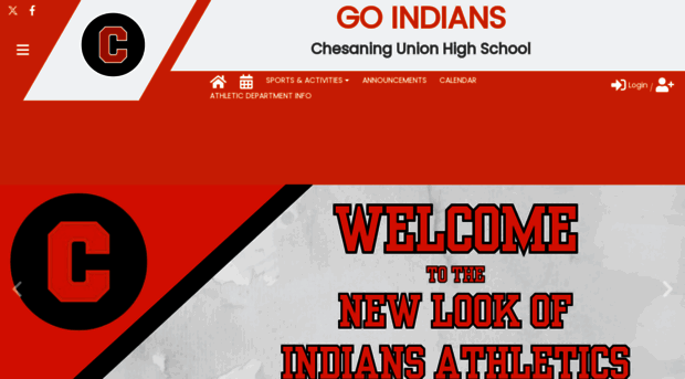 chesaningindianathletics.com