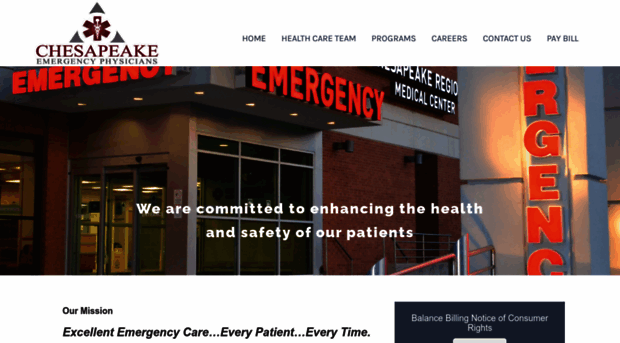 chesapeakeemergencyphysicians.com