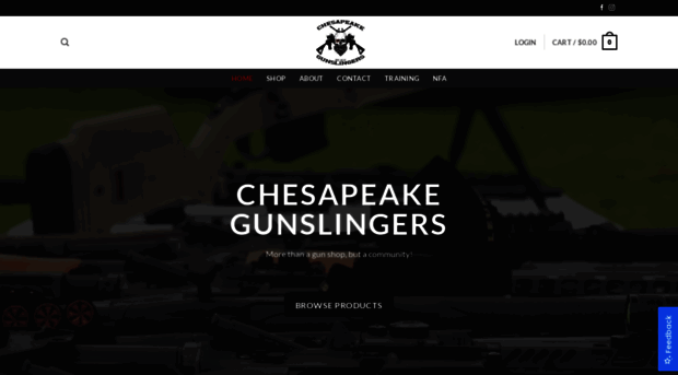 chesapeakegunslingers.com