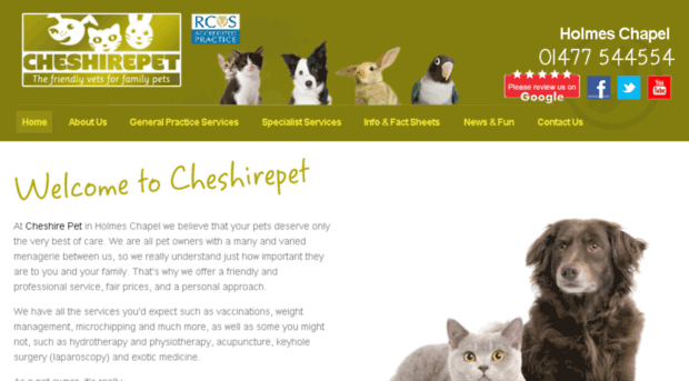 cheshirepet.com