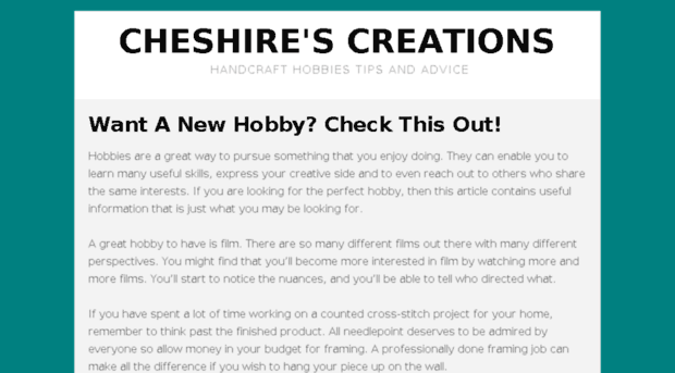 cheshirescreations.com