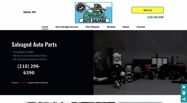chesneyautosalvage.com