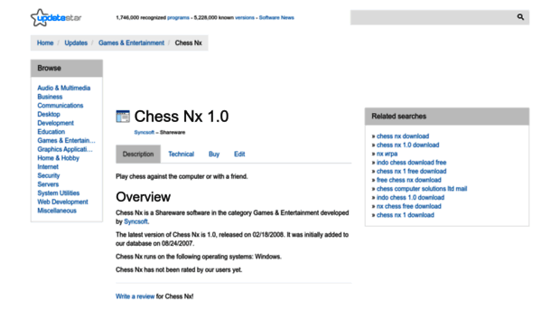 chess-nx.updatestar.com