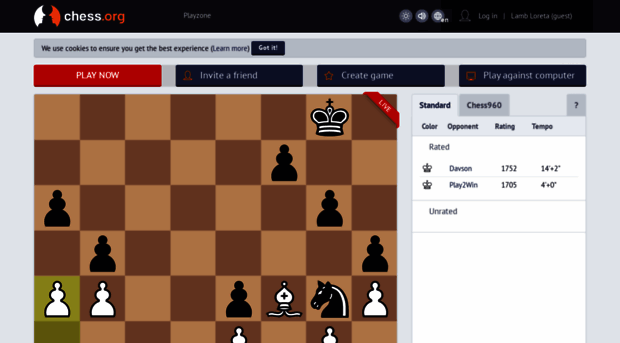 chess.org - Play chess online for free - c - Chess