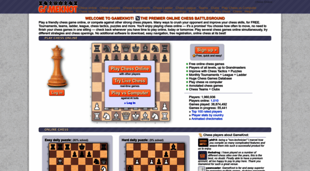 Play Chess Online - GameKnot.com