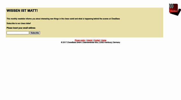 chessletter.com