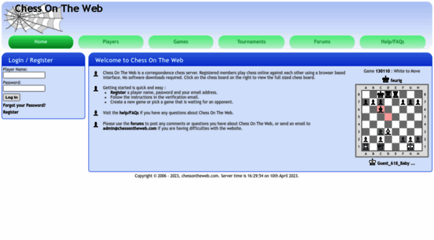 chessontheweb.com