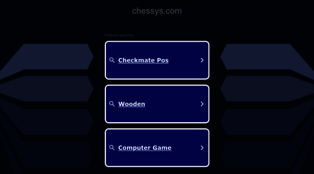 chessys.com