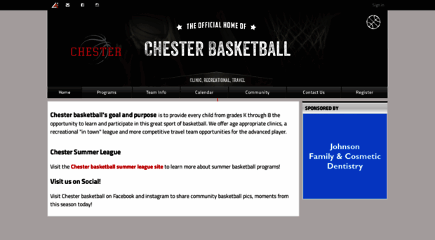 chesterbasketball.org