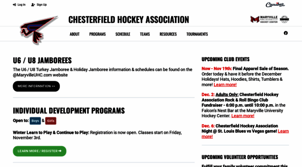 chesterfieldhockey.com