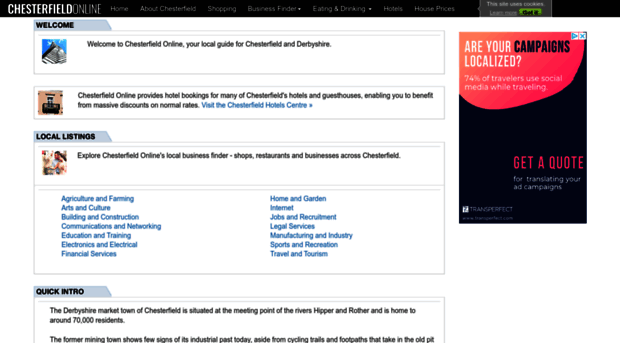chesterfieldonline.co.uk