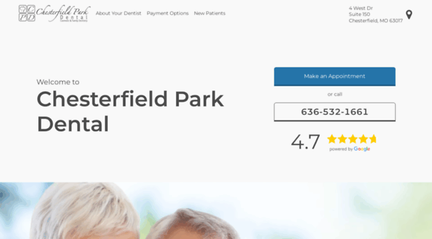 chesterfieldparkdental.com