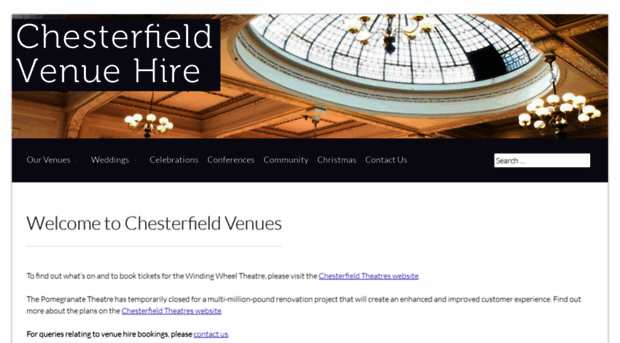 chesterfieldvenuehire.co.uk