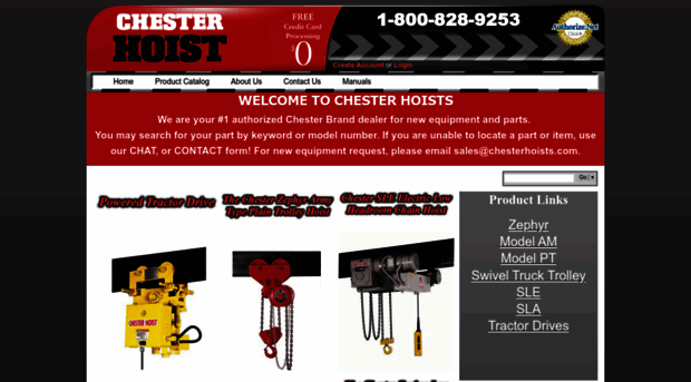 chesterhoists.com