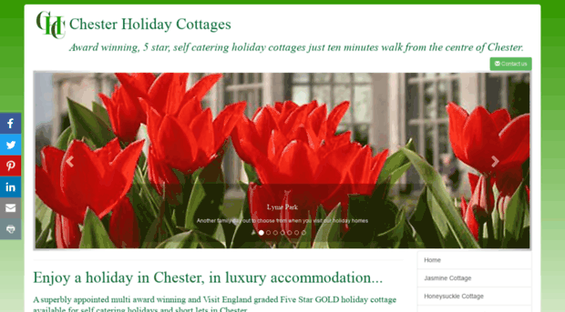 chesterholidaycottages.com