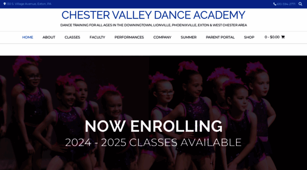 chestervalleydanceacademy.com