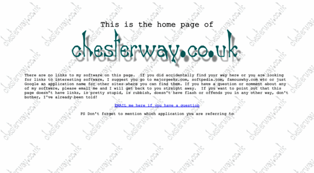 chesterway.co.uk