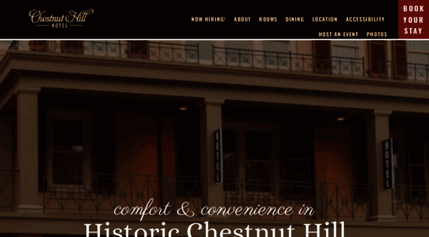 chestnuthillhotel.com