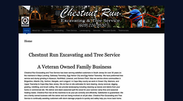 chestnutrunexcavatingandtreeservice.com