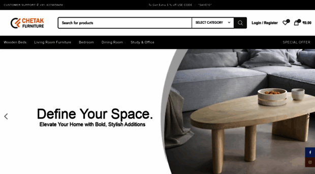 chetakfurniture.co