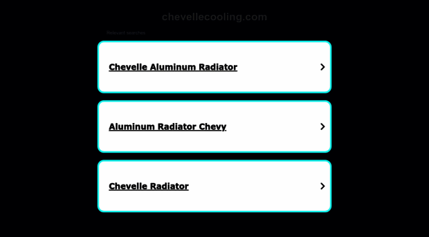 chevellecooling.com