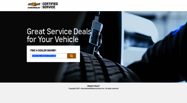 chevroletcertifiedservicenow.com