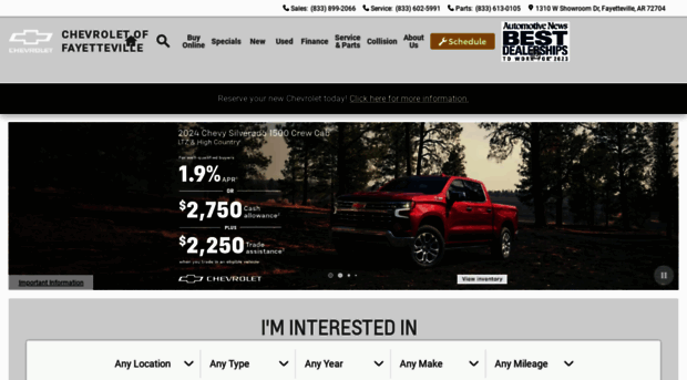 chevroletoffayetteville.com