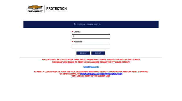 chevroletprotectionplan.com