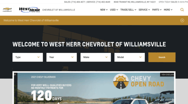 chevroletwilliamsville.com