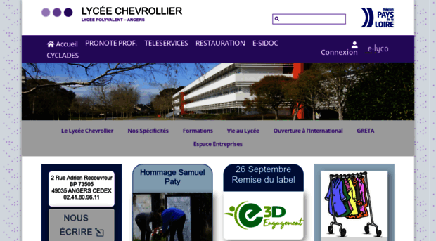 chevrollier.e-lyco.fr