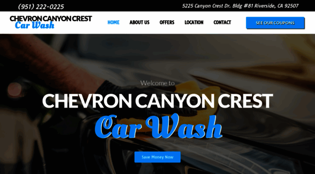 chevroncanyoncrestcarwash.com