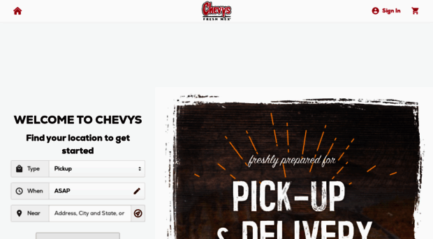 chevys.olo.com