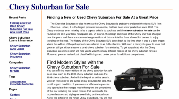 chevysuburbanforsale.net