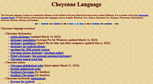 cheyennelanguage.org