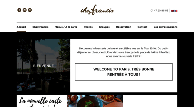 chezfrancis-restaurant.com